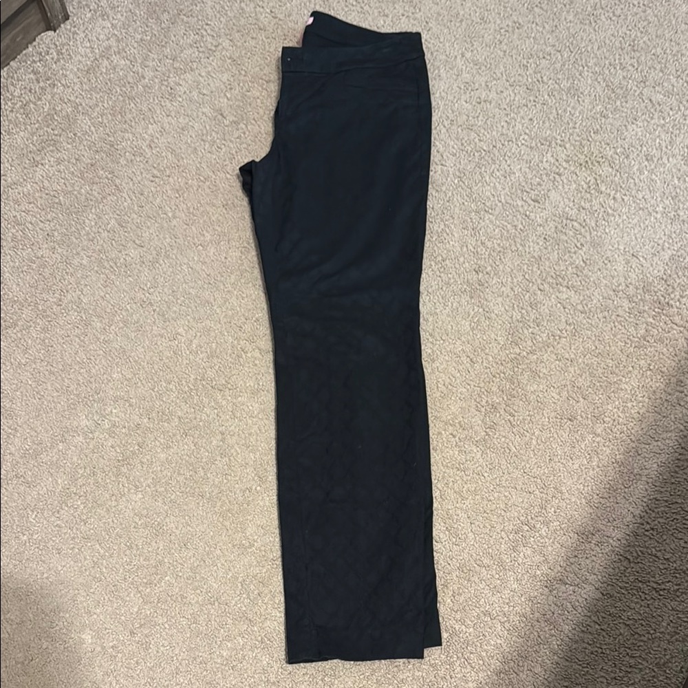 Lilly Pulitzer Black Dress Pants Classic Style